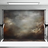 Lofaris Retro Grey Old Master Baby Portrait Photo Backdrop